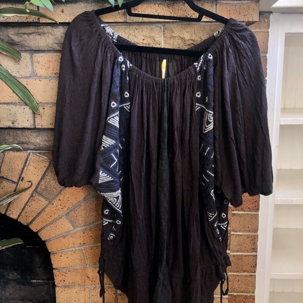 Free People oversized tunic
